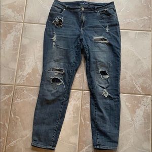 💎Inc Curvy Fit Skinny Jeans Ripped (size 14)
